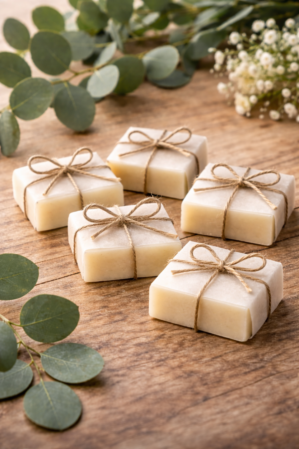Bulk Little Tallow Soap Favours – 25 g Botanical Blend
