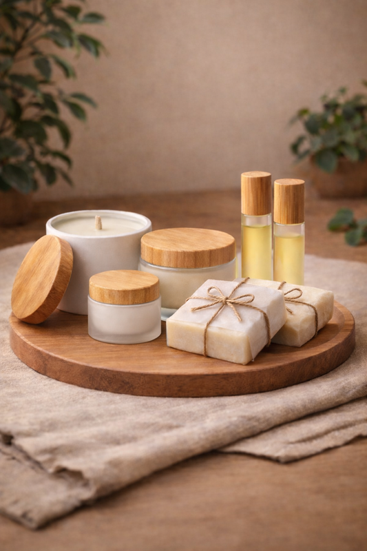 Mama & Baby Complete Care Collection – Natural Tallow Skincare & Candle Bundle