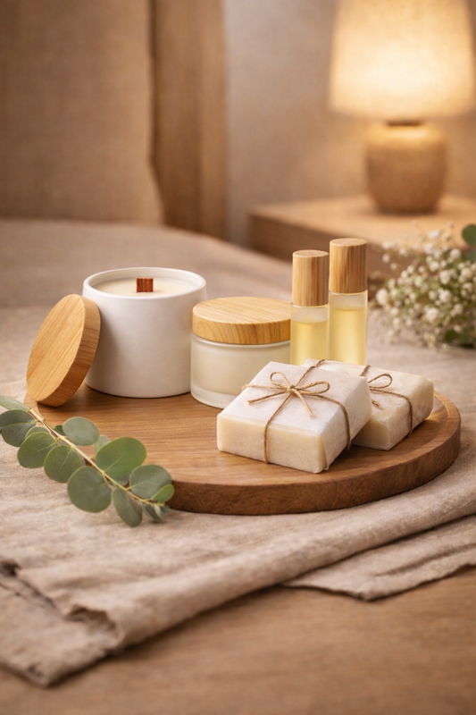 Wedding Guest Celebration Collection – Natural Tallow Skincare & Candle Bundle